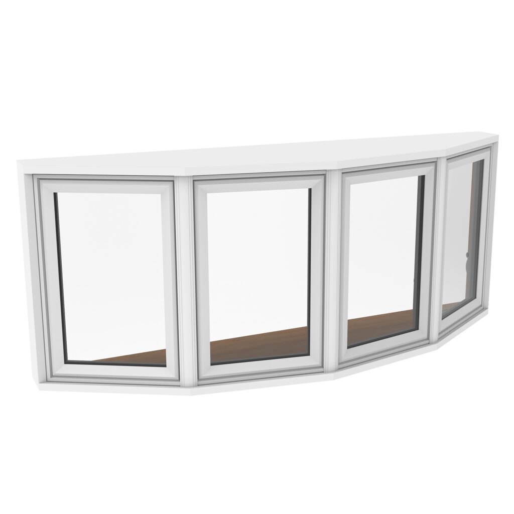 4 LITE BOW EXTERIOR - NORTHEAST WINDOWS USA